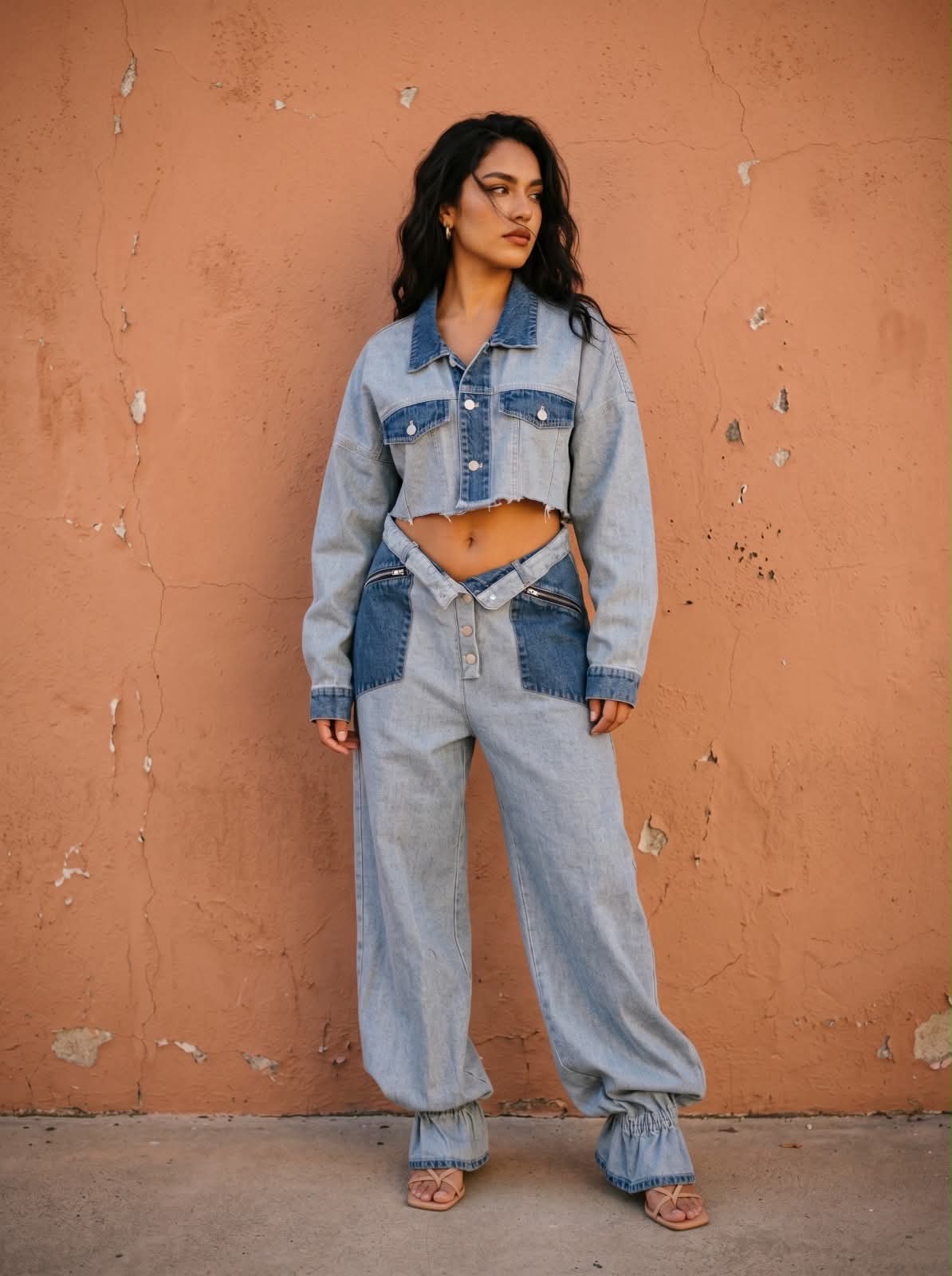 Jean Pants Set
