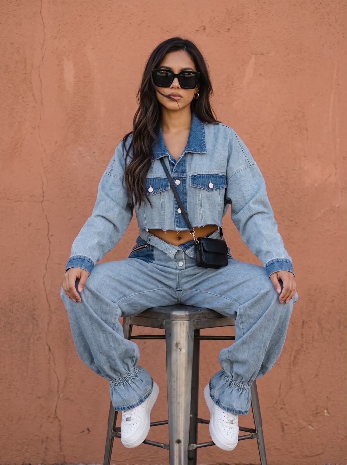 Jean Pants Set